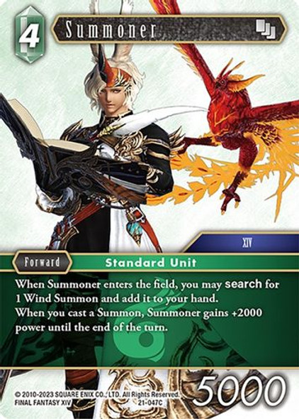 FF21-047C Summoner (Foil)