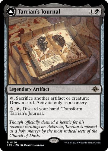 LCI-0126R Tarrian's Journal (Foil)