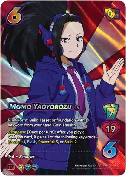 MHA06-10/17CH-ALT Momo Yaoyorozu (Foil)