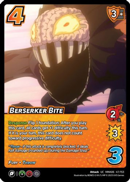 MHA06-047/153UC Berserker Bite