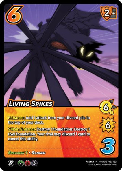 MHA06-048/153R Living Spikes (Foil)