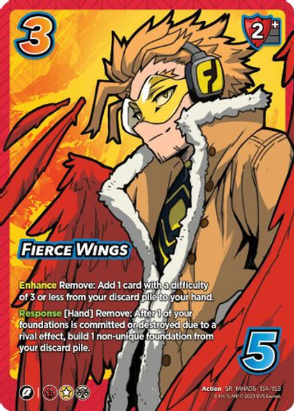 MHA06-154/153SR Fierce Wings (Foil)