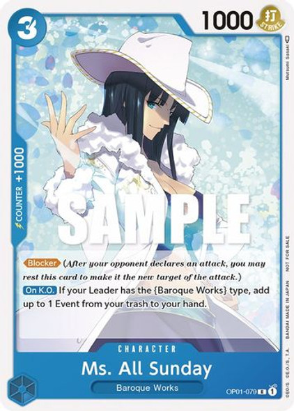 OP01-079 Ms. All Sunday (Promotion Pack 2023)