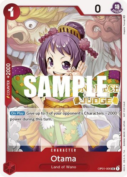 OP01-006 Otama (Judge Pack Vol. 1) (Foil)