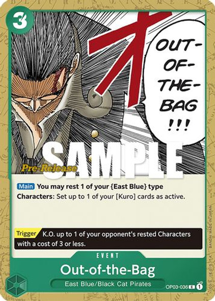 OP03-036C Out-of-the-Bag (Prerelease Stamp)