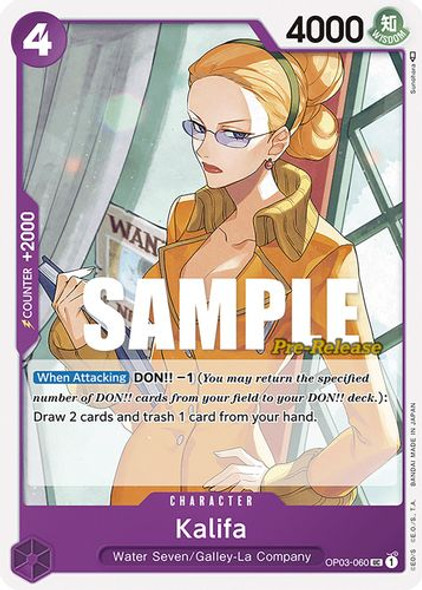 OP03-060UC Kalifa (Prerelease Stamp)