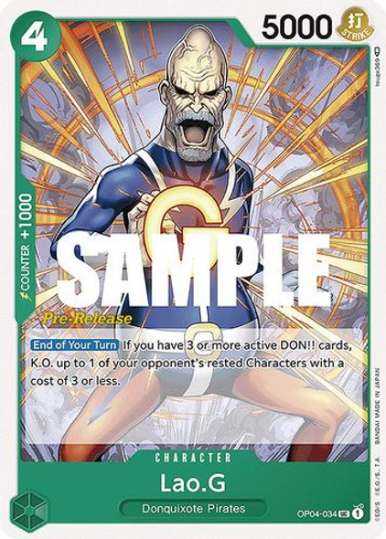 OP04-034UC Lao.G (Prerelease Stamp)