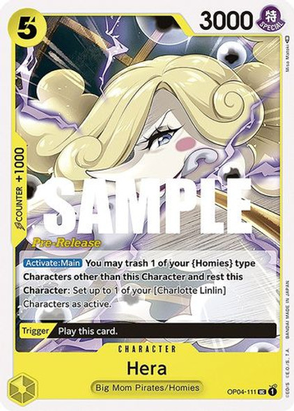 OP04-111UC Hera (Prerelease Stamp)