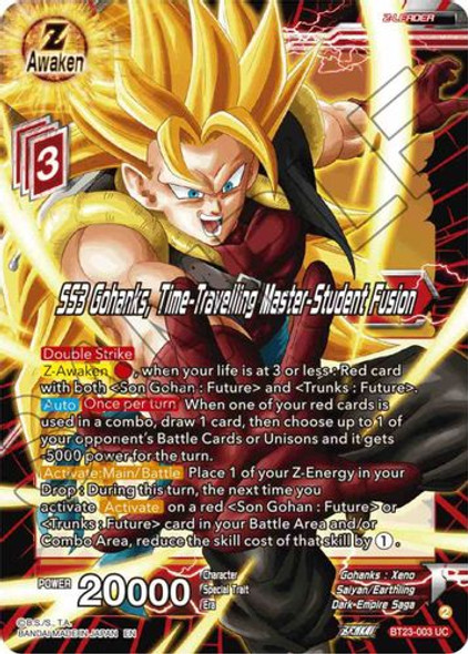 BT23-003UC SS3 Gohanks, Time-Traveling Master-Student Fusion