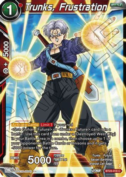 BT23-018C Trunks, Frustration (Foil)