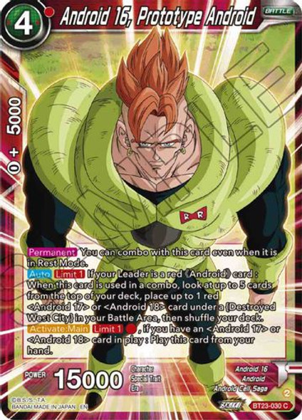 BT23-030C Android 16, Prototype Android (Foil)