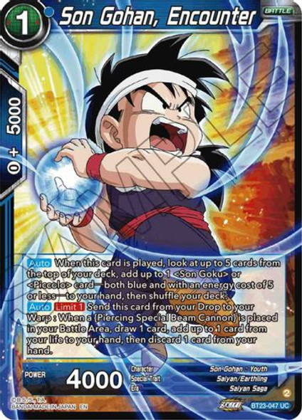 BT23-047UC Son Gohan, Encounter (Foil)