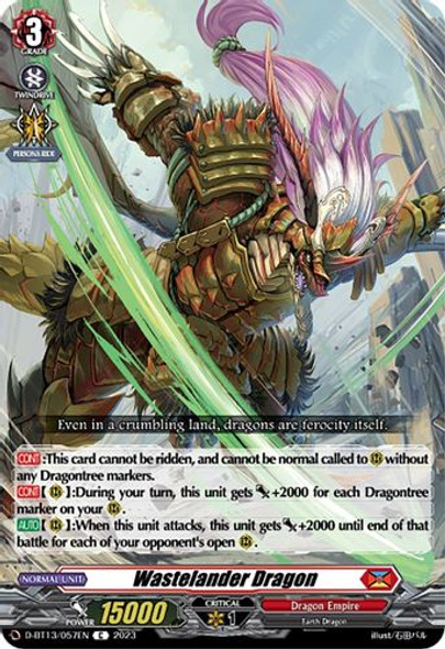 D-BT13/057EN C Wastelander Dragon