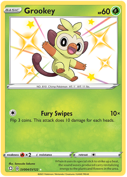 SWSH04A-SV004/SV122SV Grookey