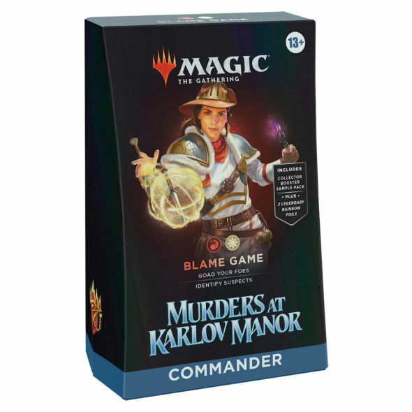MTG Murders At Karlov Manor Commander Deck (Red-White Blame Game)