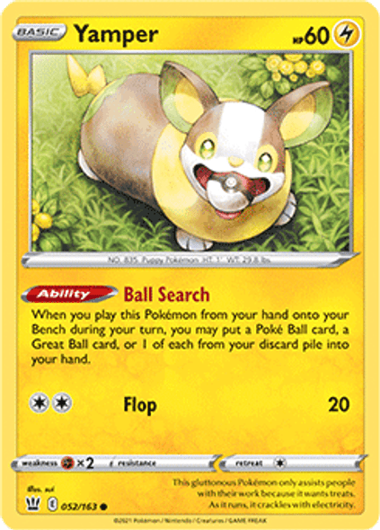 SWSH05-052/163C Yamper