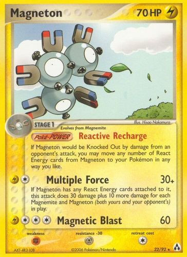 EX12-LM-022/92R Magneton (Reverse Holo)