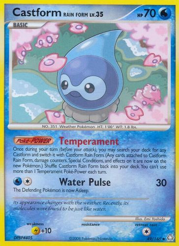 DP06-LA-049/146UC Castform Rain Form