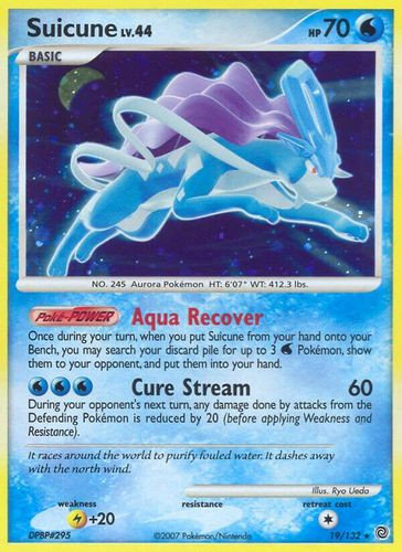 DP03-SW-019/132HR Suicune (Holo)