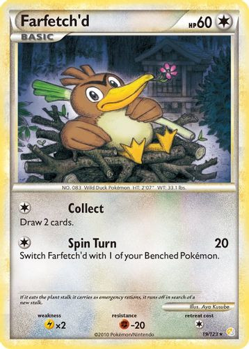 HGSS01-HS-019/123R Farfetch'd