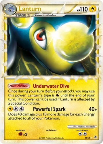 HGSS02-UL-086/95UR Lanturn [Prime] (Holo)