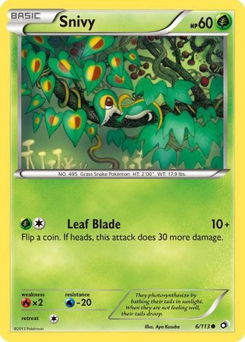 BW11-LTR-006/113C Snivy