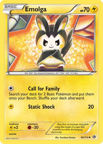 BW11-LTR-049/113UC Emolga