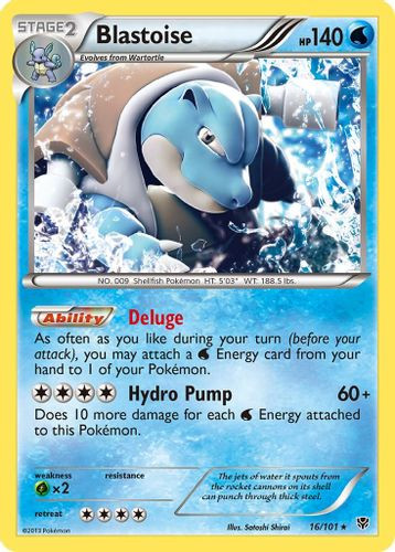 BW10-PLB-016/101HR Blastoise (Holo)