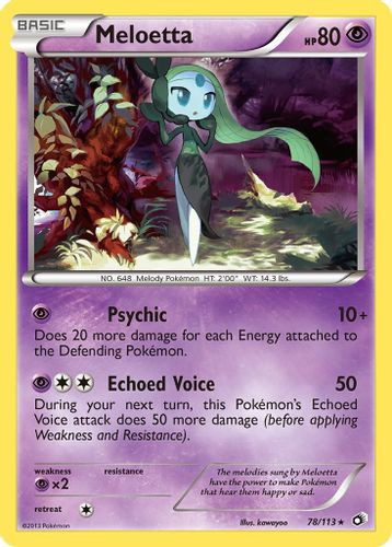 BW11-LTR-078/113HR Meloetta (Holo)