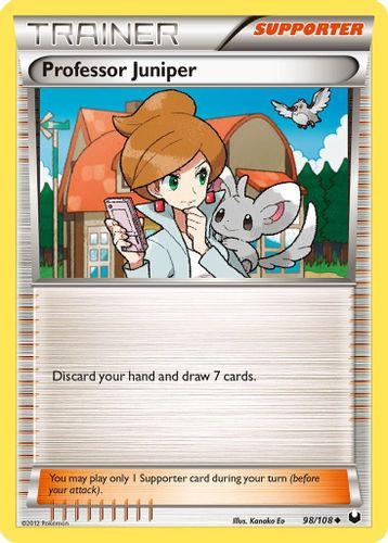 BW05-DEX-098/108UC Professor Juniper (Reverse Holo)