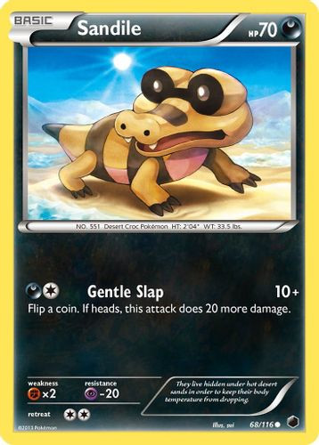 BW09-PLF-068/116C Sandile (Reverse Holo)