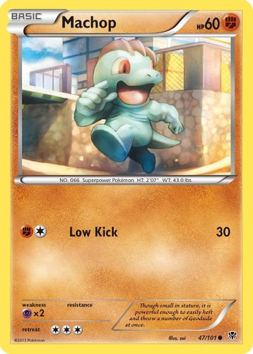BW10-PLB-047/101C Machop (Reverse Holo)