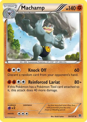 BW10-PLB-050/101R Machamp (Reverse Holo)