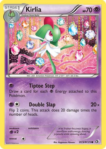 BW11A-LTR-RC09/25UR Kirlia (Holo)