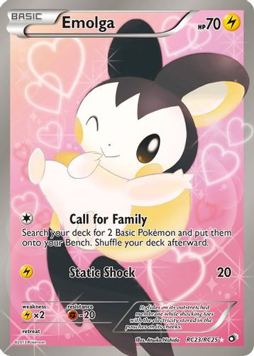BW11A-LTR-RC23/25UR Emolga (Full Art) (Holo)