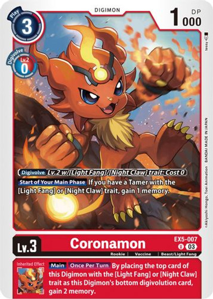 EX05-007U Coronamon