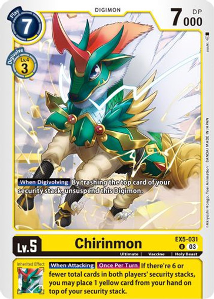 [EX05-031 U] Chirinmon
