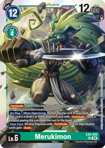 [EX05-042 SR] Merukimon (Foil)