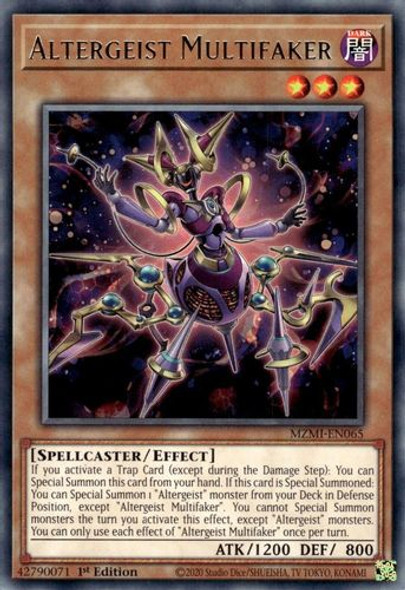 MZMI-EN065 Altergeist Multifaker (Rare) <1st>