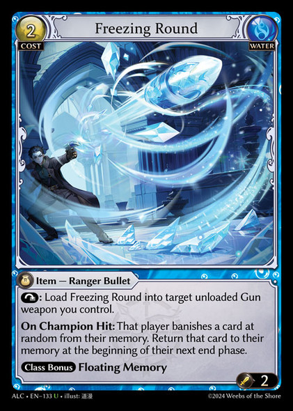 |GA03|<1st>[ALC-EN-133](U) Freezing Round {Foil}