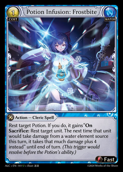 |GA03|<1st>[ALC-EN-141](U) Potion Infusion: Frostbite {Foil}