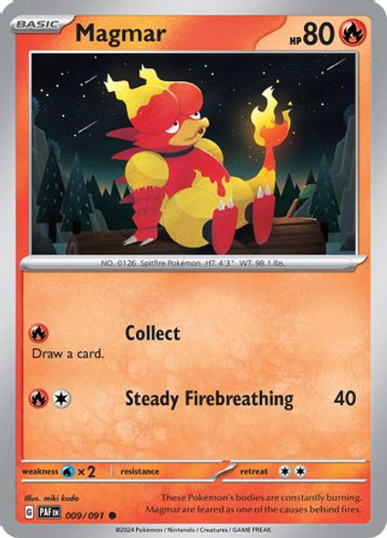 [SV04a][PAF-009/091](C) Magmar (Reverse Holo)