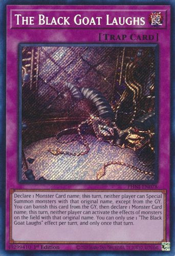 PHNI-EN078 The Black Goat Laughs (Secret Rare) <1st>