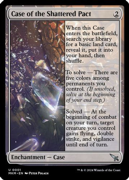 MKM-0001U Case of the Shattered Pact (Foil)
