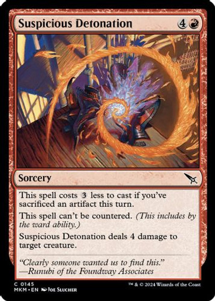 MKM-0145C Suspicious Detonation (Foil)