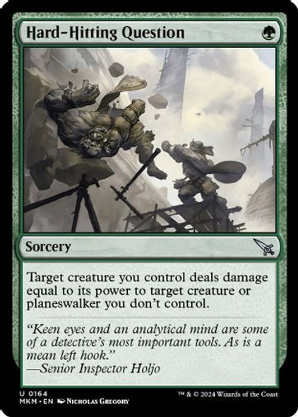 MKM-0164U Hard-Hitting Question (Foil)