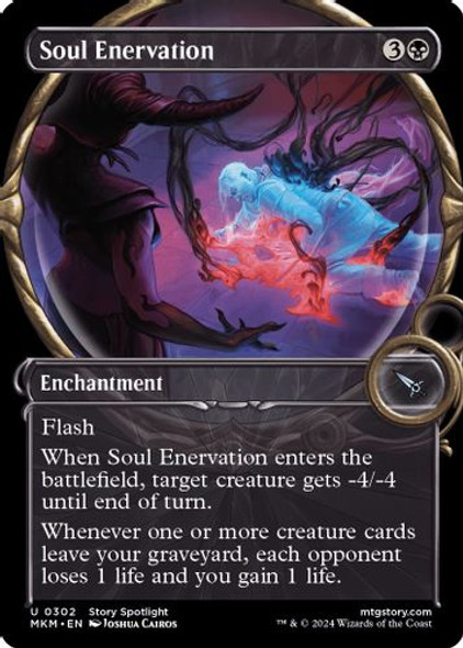 MKM-0302U Soul Enervation (Showcase) (Foil)