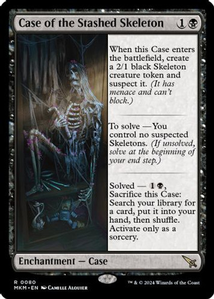 MKM-0080R Case of the Stashed Skeleton