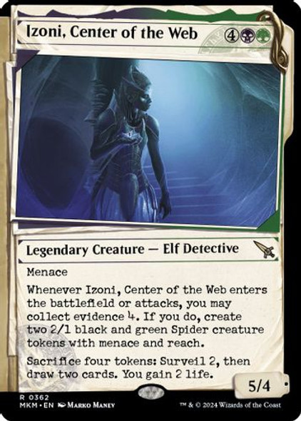 MKM-0362R Izoni, Center of the Web (Showcase)