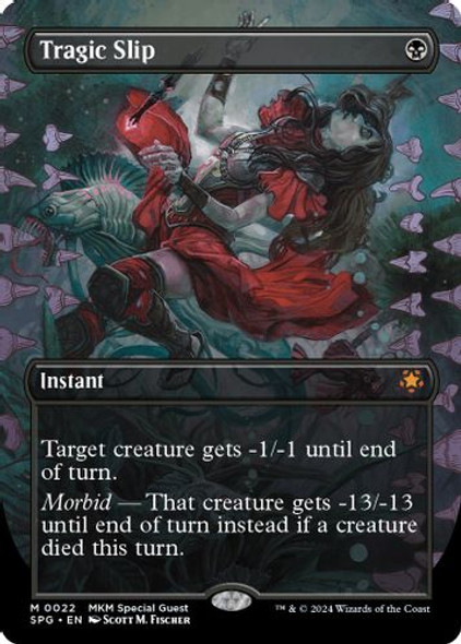 SPG-0022M Tragic Slip (Borderless) (Foil)